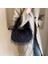 Bayan Tote Çanta Peluş Çanta Moda Kadın Omuz Çantası Günlük Crossbody Çanta Hobo Çanta (Yurt Dışından) 2