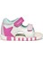 Kız Bebek B Sandal Iupidoo A - Synt + Mesh Çift Bantlı Kumaş Sandalet B5517B0BC14C0563 1