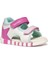 Kız Bebek B Sandal Iupidoo A - Synt + Mesh Çift Bantlı Kumaş Sandalet B5517B0BC14C0563 3
