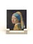 Inci Küpeli Kız (Johannes Vermeer, 1665 Baskılı Taş Masaüstlük 10X10 1