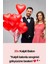 20 Adet Kalpli Balon Love Yazılı Balon Kalpli Konfeti Sevgililer Günü Özel Gün 4