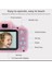 Çocuk Fotoğraf Makinesi Mini Fotoğraf Makinesi Çocuk 1080P Hd Selfie Kamera 2