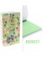 Simli ve Sulu Kapaklı Renkli Sayfalı Desenli Mini Defter 4