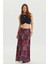 Beli Lastikli Drape Detaylı Otantik Etek 4
