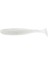 Easy Shiner 11.4cm (4.5") #370 Clear Silver Glow Kokulu Silikon Balık 1