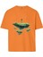 Naturalien Çift Iplik Dokumalı Rahat Kalıp PAMUK T-Shirt 1