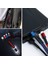 Aots® Işıklı Anahtarlık Model 3 In 1 USB Çıkışlı Mikro,type-C ve Iphone Uyumlu Şarj Kablosu 1