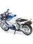 Motorsiklet 1:18 Motor Suzuki GSX-R750 Mavi-Beyaz 3