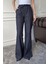 Çizgili Denim Premium Takım- Mavi 4