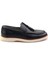 Lacivert Leather Erkek Loafer Ayakkabı E01054182440 1