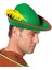 Yeşil Renk Robin Hood Şapkası Sarı Tüylü 1