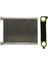 Kalorifer Radyatoru Borusuz 271159831R Wisco Renault Fluence Megane 08 ve Sonrası Uyumlu 1