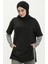 Kısa Kollu Yırtmaçlı Sade Basic Tunik 1