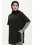 Kısa Kollu Yırtmaçlı Sade Basic Tunik 4
