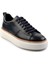 Lacivert Leather Erkek Sneaker E01901542641 2