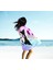 Kuromi Desenli Dijital Baskılı Plaj Banyo Havlusu Kız Çocuk Plaj Havlusu Beach Towel 5