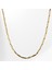 Çelik Kolye Titanyum Melon Motifli Model 2 mm 55 cm Altın Sarısı Gold 2