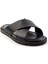 Lacivert Leather Erkek Terlik E04433500043 2