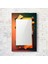 Dekorarif Desenli Dikdörtgen Duvar Aynası 39 1