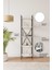 Nilamu Beyaz 45 cm Kitaplık, Metal Aksamlı, Organizer, Ofis, 45*170*34 cm 5