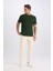 %100 Pamuk New Regular Fit Bisiklet Yaka Basic Düz Kısa Kollu Tişört V7699AZ25SP 2