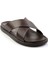 Kahve Leather Erkek Terlik E04863912543 2