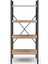 Nemsa Metal -Metal Telli Kitaplık, Metal Raf,dosya Kitap Rafı, 4 Raflı, 150 cm *60 4