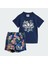 Bebek Mavi Eşofman SHORT TEE SET JC8012 1