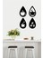 Damlacık Desenli Kahve Temalı Modern Minimalist Tablo T000000023 3