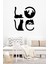 Love Yazılı Kedi Tablosu T000000022 4