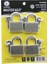 Td-Ms4 Master 4pcs Joker Anahtarlı=tek Anahtarla 4 Kilit Aç 60 mm - Gri Kısa Kancalı Çelik Asma Kilit 1