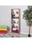 Modern 5 Raflı Kitaplık - Açık Ceviz(Tori) 64 x 182 x 26 cm (Gxyxd) 2