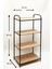 Jumbo Metal Dekoratif Kitaplık - Lüx Kitap rafı stand 3