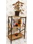 Dekoratif Minyatür Ahşap Kitaplık 60 x 90 cm KTP98 4