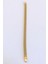 Çelik Kare Örgü Zincir Bileklik Kalın 22 cm 3