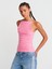 21020 Halter Yaka Top-Koyu Kahve 1