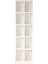 Liora Geniş Kitaplık 10 Raflı 180CM Beyaz Lı1-W 4