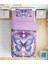 Galaksi Kelebeği Butterfly 3D Dijital Baskılı Tek Kişilik Nevresim Takımı 1