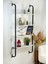 4 Beyaz Kitaplık 4 Katlı Raf Duvara Monte Kitaplık 5525 64 cm Suntalam Modern Beyaz Modern Duvara M 1