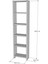 Dekoratif Kitaplık 6 Raflı 40 cm (Safir Meşe) 3