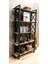 Star Lüx 5 Raflı Kitaplık Dekoratif Raf 180 x 100 cm . Ebat 3
