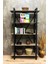 Star Lüx 5 Raflı Kitaplık Dekoratif Raf 180 x 100 cm . Ebat 4