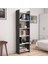 W6030 Gülçiçek Kitaplık Antrasit/beyaz 1