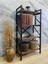 Mira Lüx 4 Raflı Kitaplık Dekoratif Raf 120 x 60 cm . Ebat 1