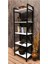 Rüya 5 Raflı Kitaplık Dekoratif Raf 180 x 60 cm . Ebat 2
