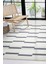 Home Çift Taraflı Makinada Yıkanabilir Modern Desenli Dokuma Kilim Karessa 9 (60X180) 3