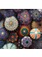 Fabric Dot Taş Görünümlü Ahşap 8 * 8 cm 2