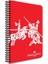 Pp Kapak Knights Neon Spiralli Defter 140 Yaprak Kareli Asorti 1