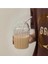 Kapaklı Pipetli Borosilikat Sunum Bardağı, Isıya Dayanıklı Bardak, Kahve Bardağı (550 Ml) Icemocha 1