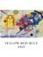 great Synthesis Series - A5, Wassily Kandinsky 4'lü Defter Seti I, Çizgisiz, Toplam 256 Sayfa, Her Biri 64 Sayfa, Tel Dikiş, Esnek Kapak, Oval Kenar, Tuval Doku, 60 gram, Sarı Krem Renk 2